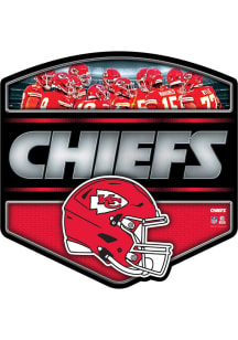 Kansas City Chiefs Knockout Sign - Red