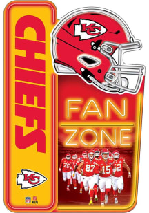 Kansas City Chiefs X-Metal Wall Design Sign