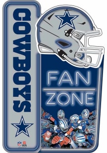 Dallas Cowboys X-Metal Fan Zone Wall Sign