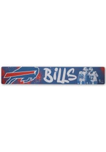 Josh Allen Buffalo Bills X-Metal Wall Sign - White