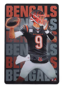 Joe Burrow Cincinnati Bengals Neon Star Sign