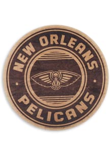 New Orleans Pelicans Burnt Magnet