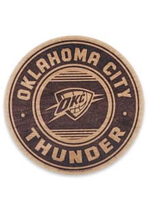 Oklahoma City Thunder Burnt Magnet