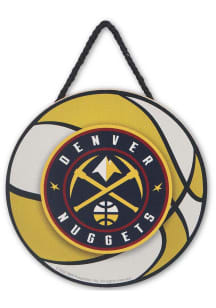 Denver Nuggets Circle Sign - Navy Blue