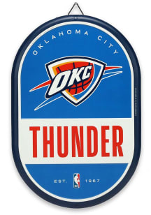 Oklahoma City Thunder Pill Sign