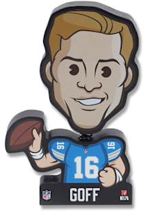 Jared Goff Detroit Lions Wood Design Bobblehead