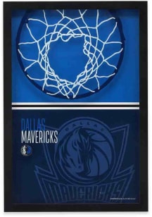 Dallas Mavericks Glass Print Framed Posters