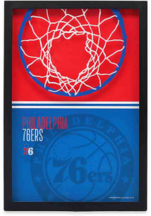 Philadelphia 76ers Glass Print Framed Posters