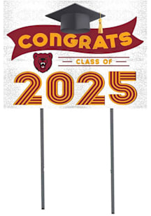 Ursinus Bears KH Sports Fan 18x24 Yard Sign with Stakes Class of 2025 Yard Sign - White