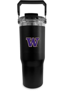 Black Washington Huskies Bucket Stainless Steel Tumbler