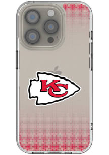 Kansas City Chiefs Linen iPhone Clear Phone Cover