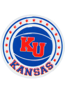 Kansas Jayhawks Basketball Tin Magnet