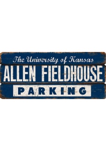 Kansas Jayhawks Allen Fieldhouse Parking Sign
