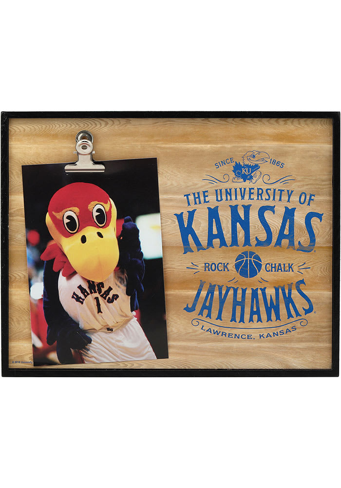 Kansas Jayhawks Clip Photo Picture Frame