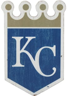 Kansas City Royals Logo Wood Magnet