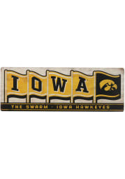 Iowa Hawkeyes Traditons Wood Sign