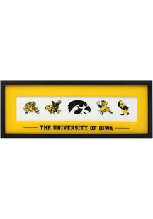 Iowa Hawkeyes Framed Timeline Picture Frame - Black