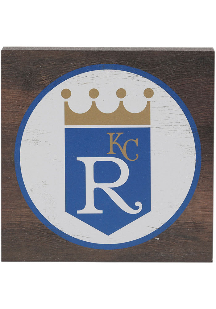 Kansas City Royals Deep Wood Block Sign