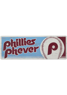 Philadelphia Phillies Traditons Wood Sign