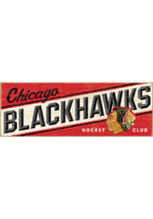 Chicago Blackhawks Traditions Wood Sign
