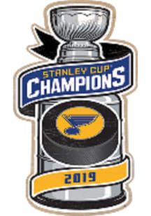 St Louis Blues Stanley Cup Wood Sign