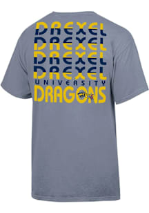 Drexel Dragons Comfortwash Short Sleeve T Shirt - Grey
