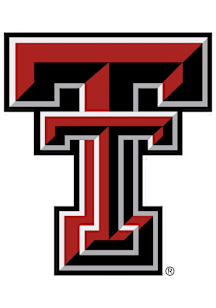 Texas Tech Red Raiders Main Mark Auto Decal - Red