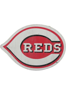 Cincinnati Reds Logo Wood Magnet