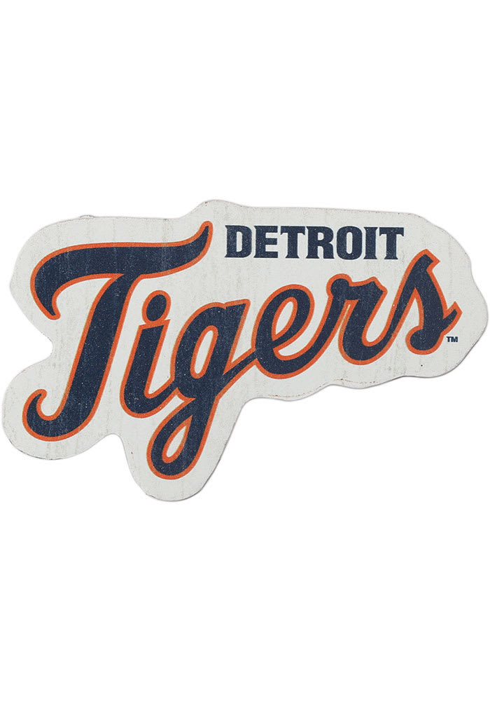 Detroit Tigers Logo Wood Magnet