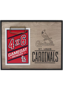 St Louis Cardinals Deep Wood Photo Picture Frame