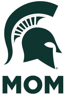 Green Michigan State Spartans Mom Decal