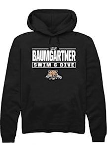 Lily Baumgartner Ohio Bobcats Mens Black NIL Stacked Box Player Hood