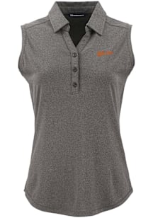 Cutter and Buck Idaho State Bengals Womens Black Vault Forge Eco Polo Shirt