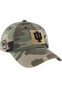 Indiana Hoosiers Green GI Adjustable Hat