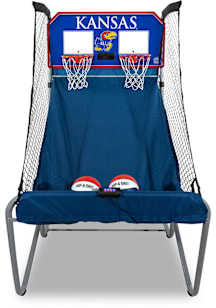 Kansas Jayhawks Pop-A-Shot Dual Shot Basketball Set