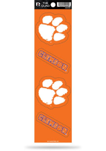 Clemson Tigers The Quad Auto Decal - Orange