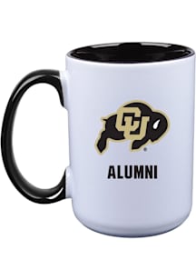 Colorado Buffaloes 15oz Alumni Ceramic Mug - White