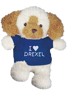 Blue Drexel Dragons Team Logo Plush