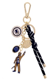 Penn State Nittany Lions Logo Keychain - Navy Blue