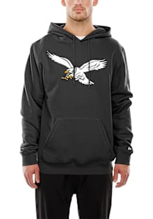 New Era Philadelphia Eagles Mens Black Retro Logo Hood