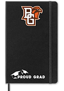 Bowling Green Falcons Proud Grad team logo Notebook and Folder - Black