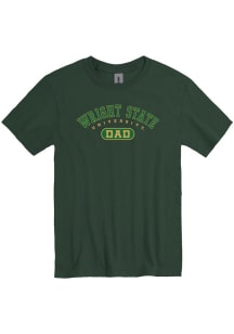 Wright State Raiders Green Dad Number One Short Sleeve T Shirt