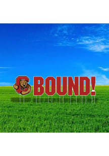 Cornell Big Red Large Bound Yard Sign - Red