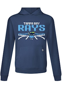 Levelwear Tampa Bay Rays Mens Navy Blue Relay Arcade Hood