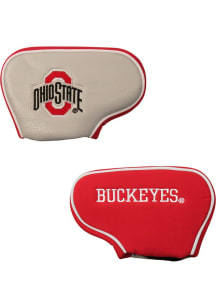 Red Ohio State Buckeyes Blade Putter Cover