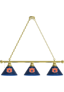 Auburn Tigers 3 Shade Gold Billiard Lamp