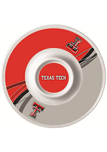 Texas Tech Red Raiders Dynamic Melamine Chip and Dip Serving Tray