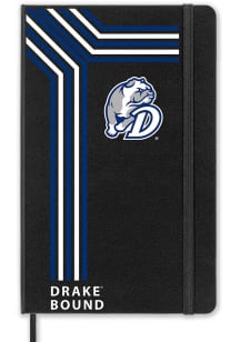 Drake Bulldogs School Bound team logo Notebook and Folder - Black