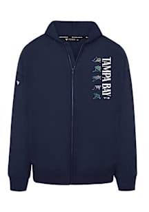 Levelwear Tampa Bay Rays Mens Navy Blue Uphill Lineup Long Sleeve Full Zip Jacket