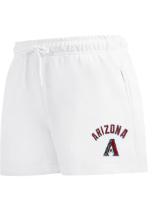 Pro Standard Arizona Diamondbacks Womens White Classic Shorts